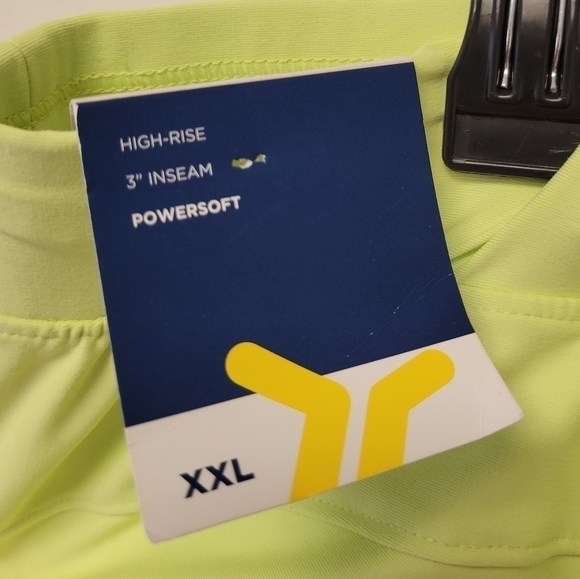 Old Navy HR Power Soft Shorts Neon Green XXL - Picture 8 of 11